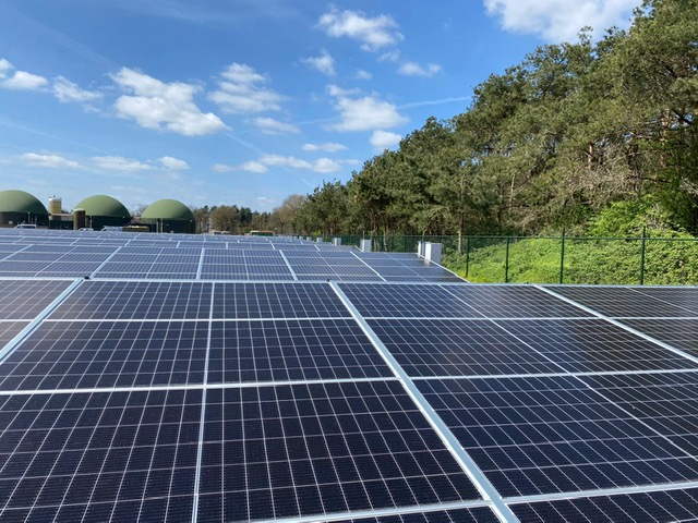 Zonnepark Lungendonk in Someren-Heide